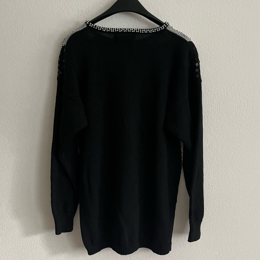 Vintage Spree International Beaded Sequin Sweater - Picture 3 of 3
